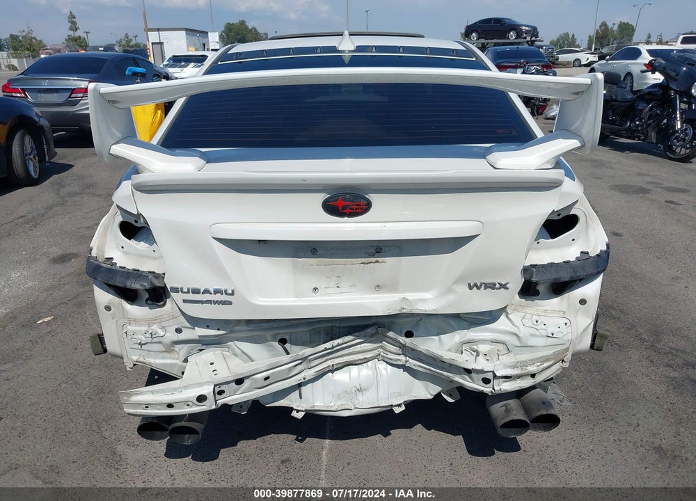 2016 SUBARU WRX PREMIUM VIN: JF1VA1E6XG9816781
