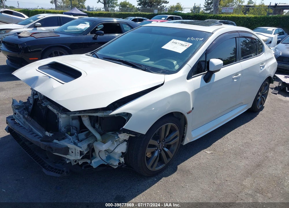 2016 SUBARU WRX PREMIUM VIN: JF1VA1E6XG9816781
