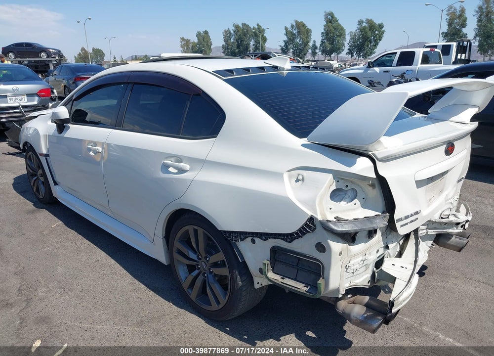 2016 SUBARU WRX PREMIUM VIN: JF1VA1E6XG9816781