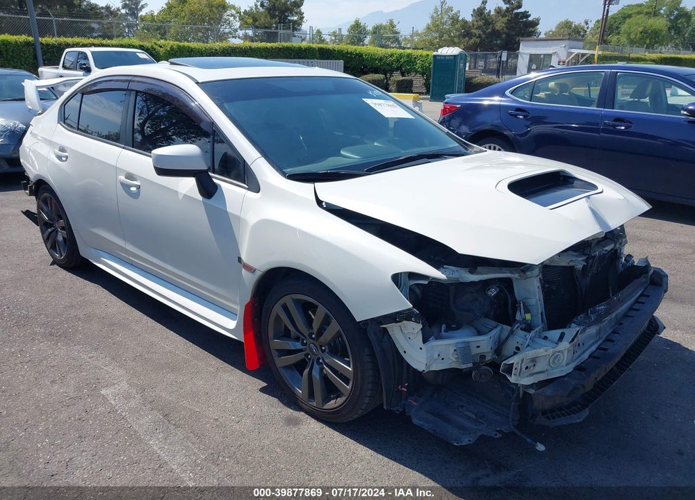 2016 SUBARU WRX PREMIUM VIN: JF1VA1E6XG9816781