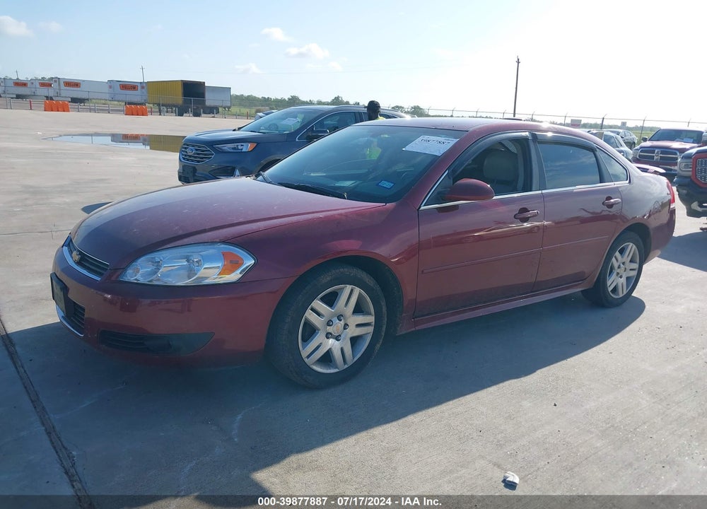 2011 CHEVROLET IMPALA LT VIN: 2G1WB5EKXB1145543
