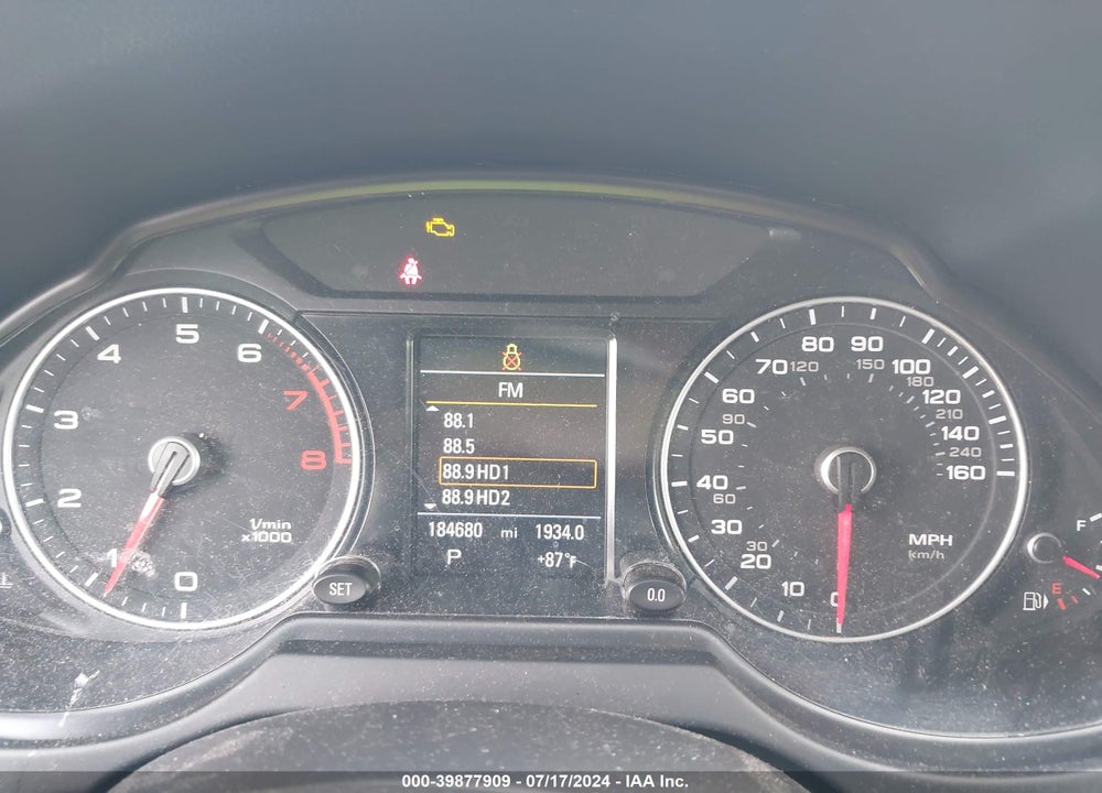 2014 AUDI Q5 2.0T PREMIUM VIN: WA1LFAFP5EA040463