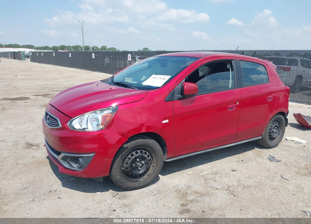 2018 MITSUBISHI MIRAGE ES VIN: ML32A3HJXJH006687