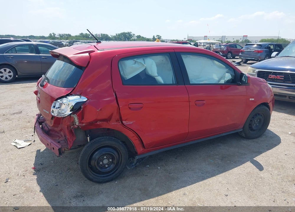 2018 MITSUBISHI MIRAGE ES VIN: ML32A3HJXJH006687
