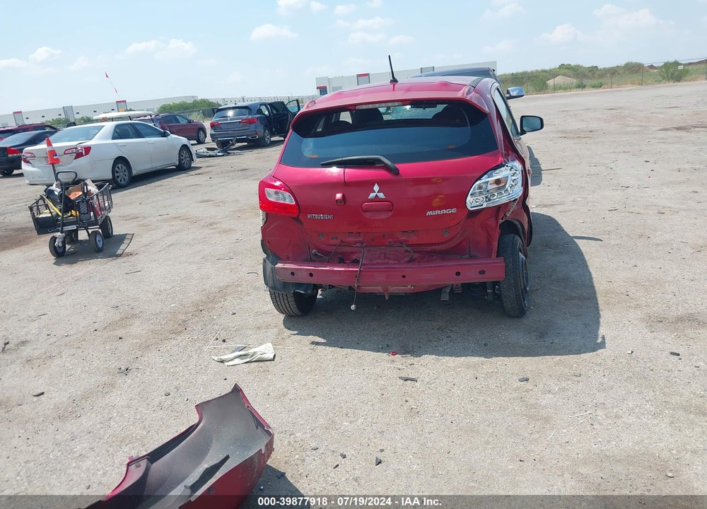 2018 MITSUBISHI MIRAGE ES VIN: ML32A3HJXJH006687