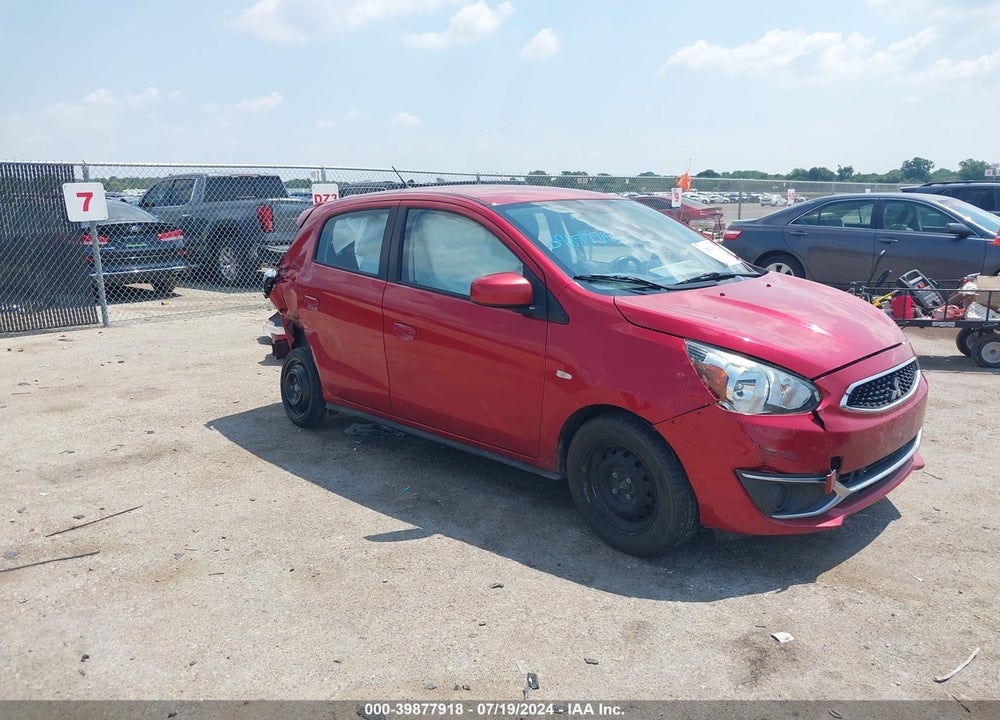 2018 MITSUBISHI MIRAGE ES VIN: ML32A3HJXJH006687