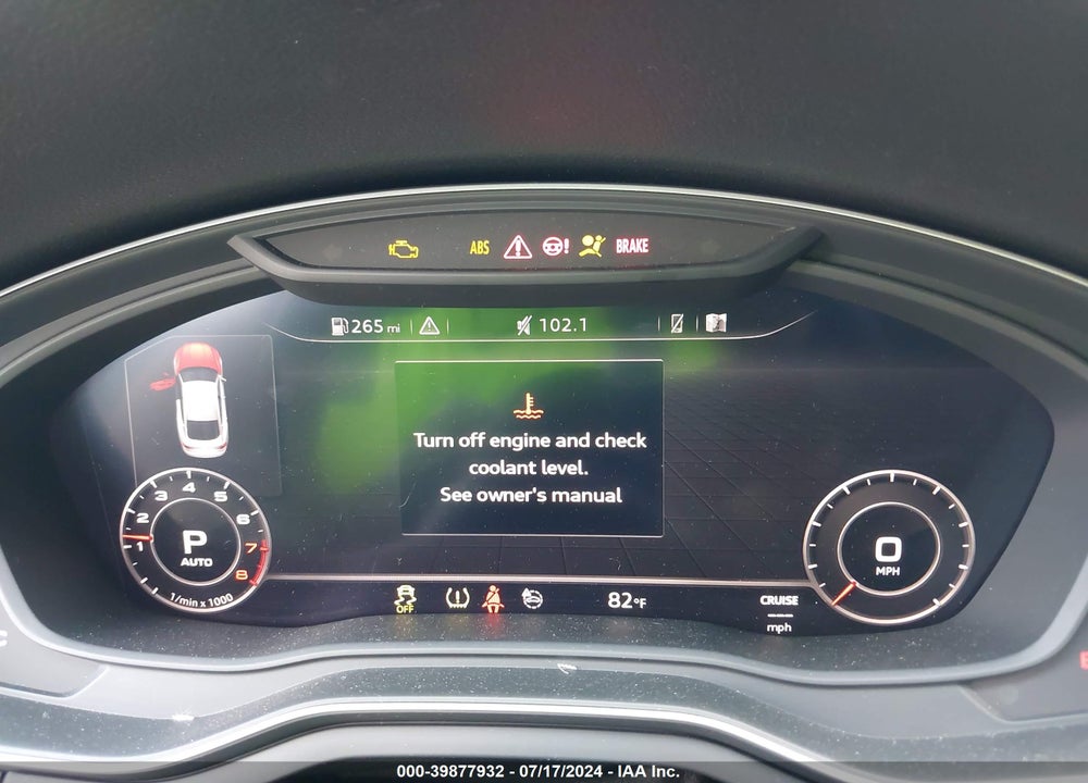 2019 AUDI A5 45 PREMIUM VIN: WAUENCF53KA092730
