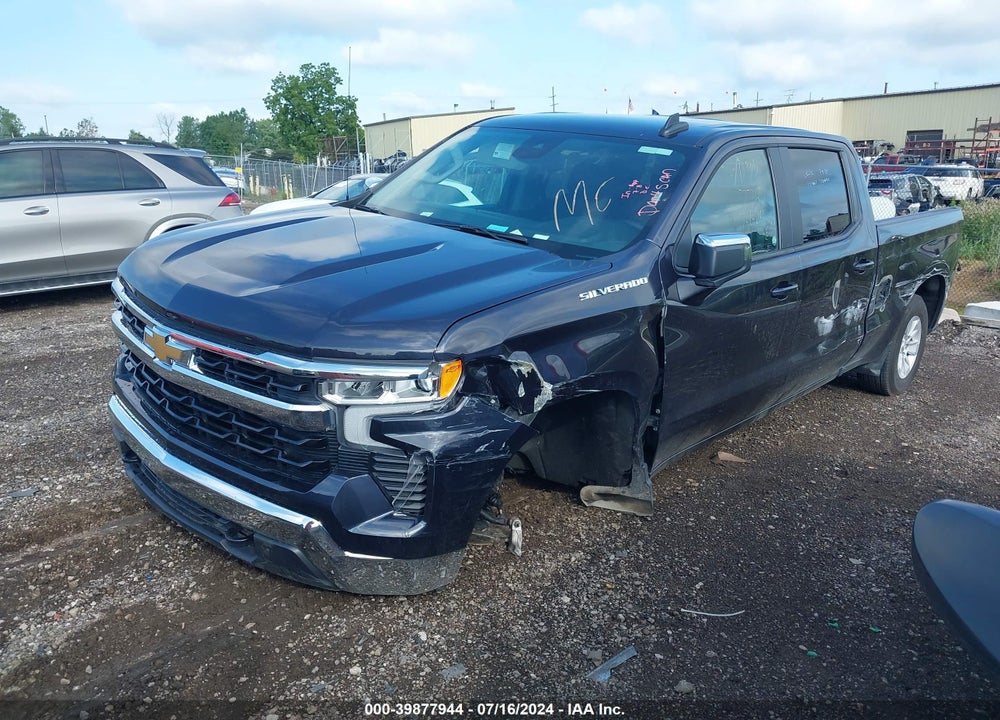 2023 CHEVROLET SILVERADO 1500 4WD STANDARD BED LT VIN: 3GCUDDED8PG347767