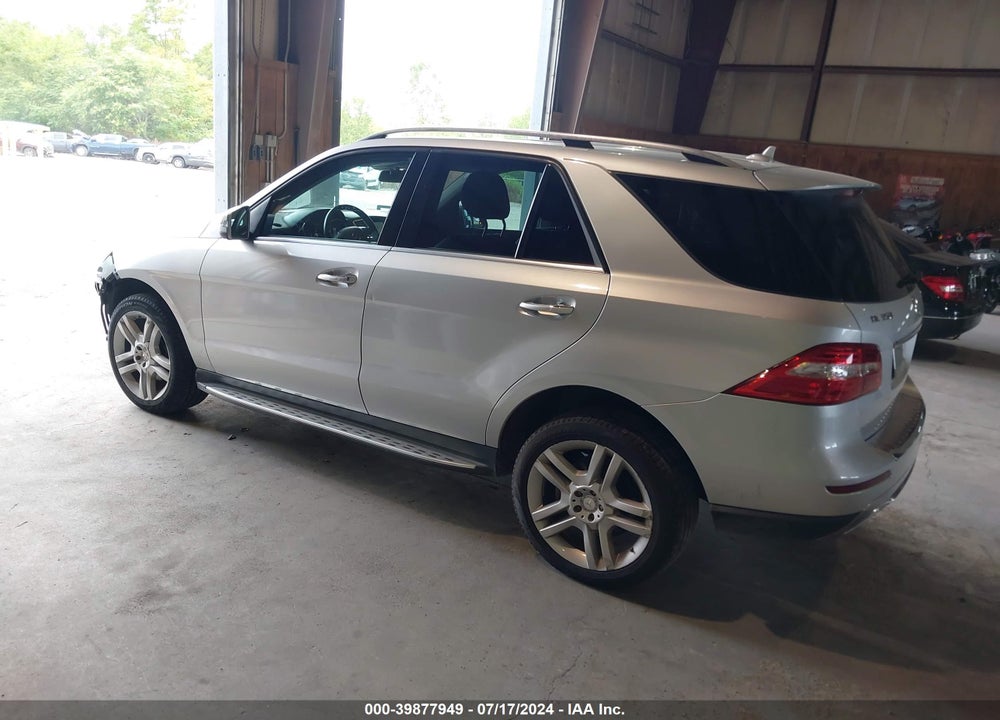 2014 MERCEDES-BENZ ML 350 4MATIC VIN: 4JGDA5HB4EA368096