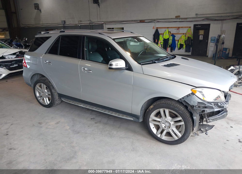 2014 MERCEDES-BENZ ML 350 4MATIC VIN: 4JGDA5HB4EA368096