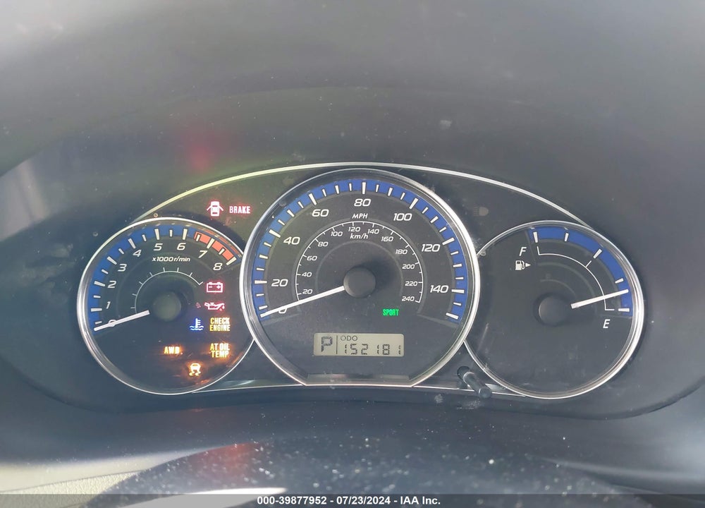 2012 SUBARU FORESTER 2.5X VIN: JF2SHABC2CH467362