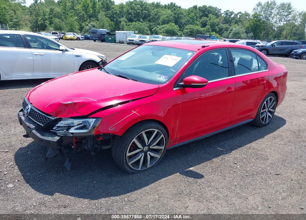 2013 VOLKSWAGEN JETTA GLI AUTOBAHN W/NAV VIN: 3VW4A7AJ4DM273134