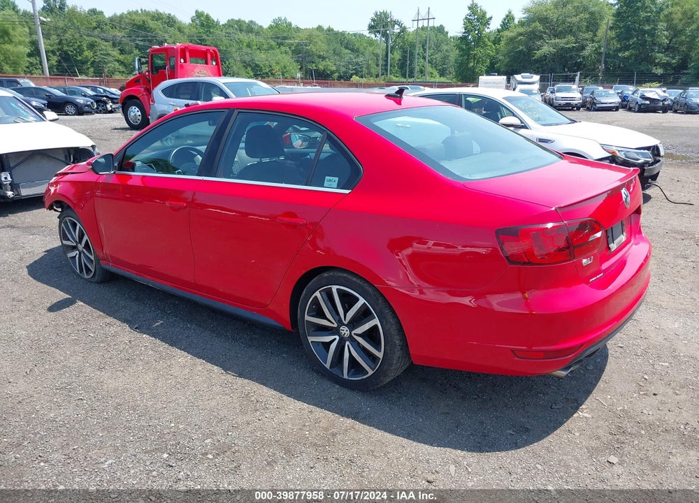 2013 VOLKSWAGEN JETTA GLI AUTOBAHN W/NAV VIN: 3VW4A7AJ4DM273134