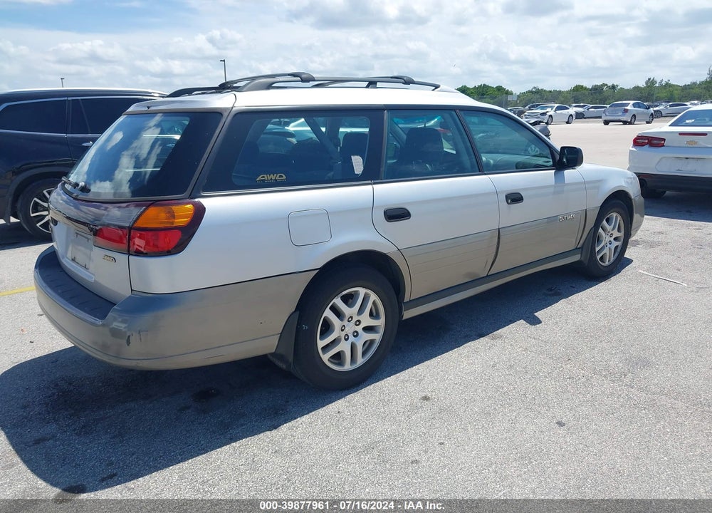 2003 SUBARU OUTBACK VIN: 4S3BH675737625982