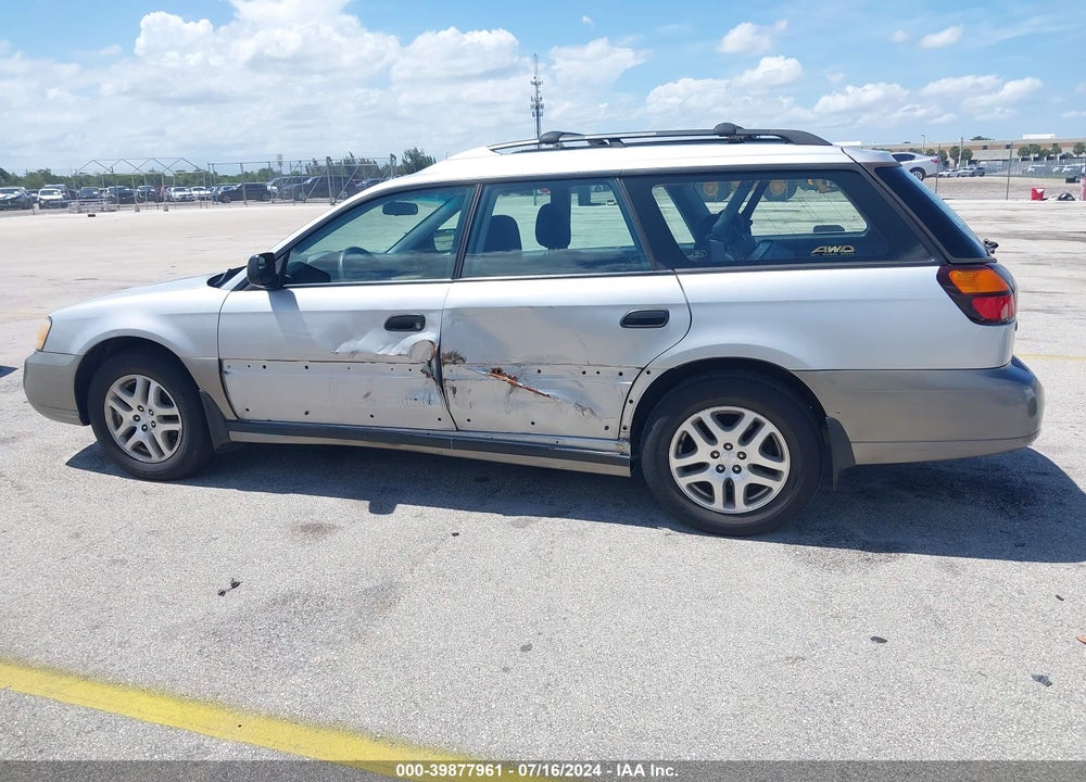 2003 SUBARU OUTBACK VIN: 4S3BH675737625982