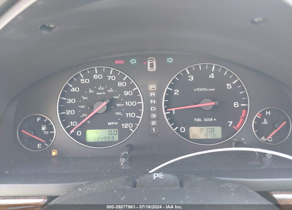 2003 SUBARU OUTBACK VIN: 4S3BH675737625982