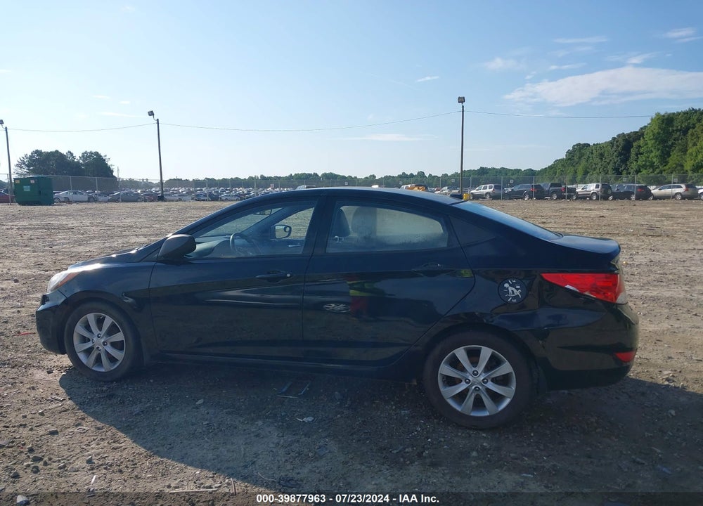 2013 HYUNDAI ACCENT GLS VIN: KMHCU4AE9DU474803
