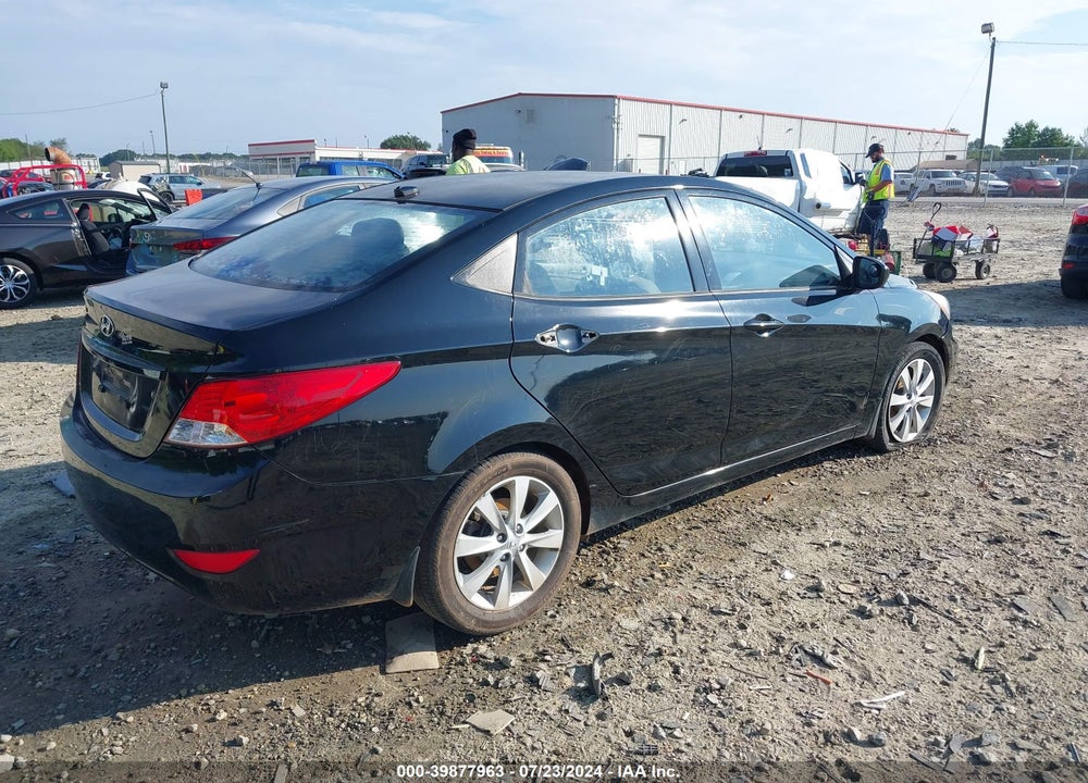 2013 HYUNDAI ACCENT GLS VIN: KMHCU4AE9DU474803
