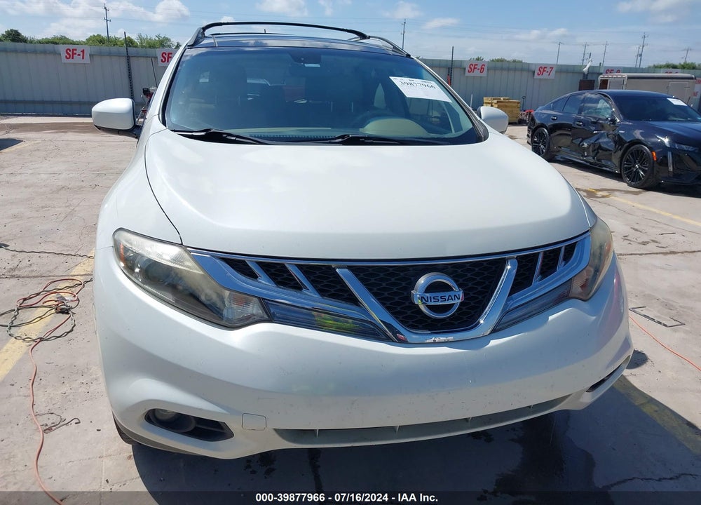 2011 NISSAN MURANO LE VIN: JN8AZ1MW2BW175479