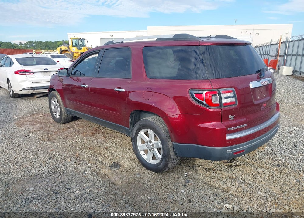 2015 GMC ACADIA SLE-1 VIN: 1GKKRNED8FJ180049