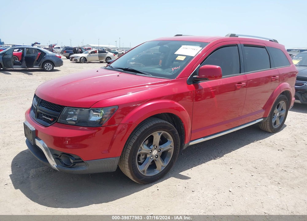 2015 DODGE JOURNEY VIN: 3C4PDCGB4FT552155