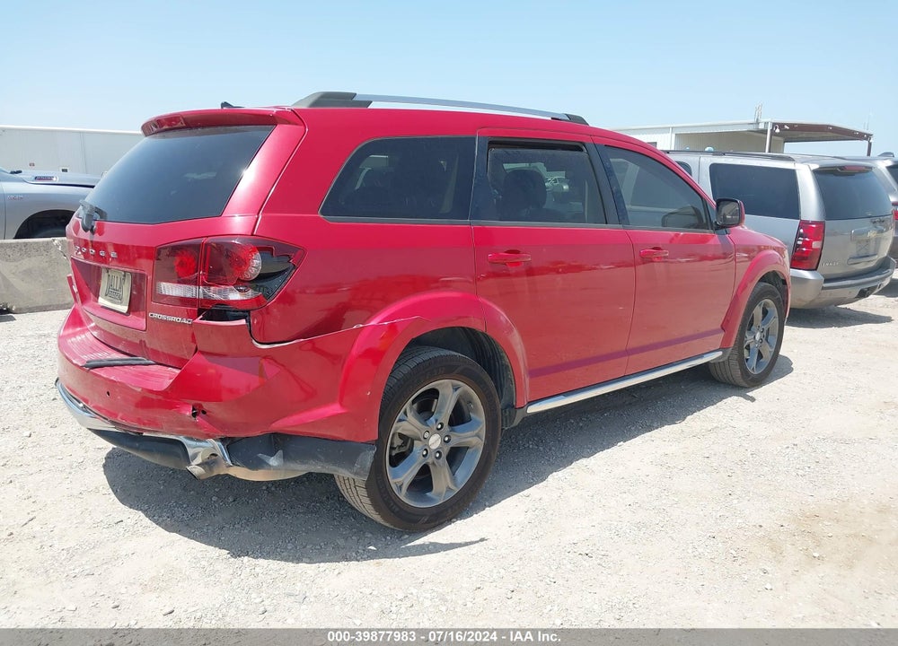 2015 DODGE JOURNEY VIN: 3C4PDCGB4FT552155