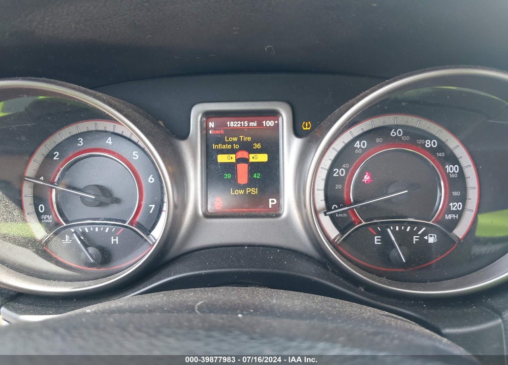 2015 DODGE JOURNEY VIN: 3C4PDCGB4FT552155