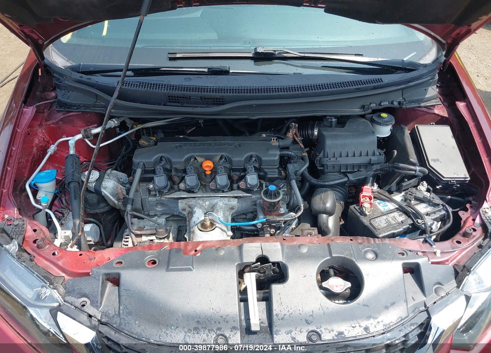 2014 HONDA CIVIC EX VIN: 19XFB2F8XEE249918