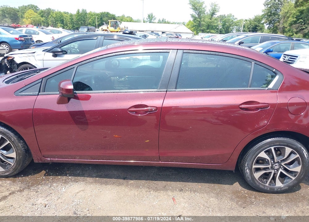 2014 HONDA CIVIC EX VIN: 19XFB2F8XEE249918