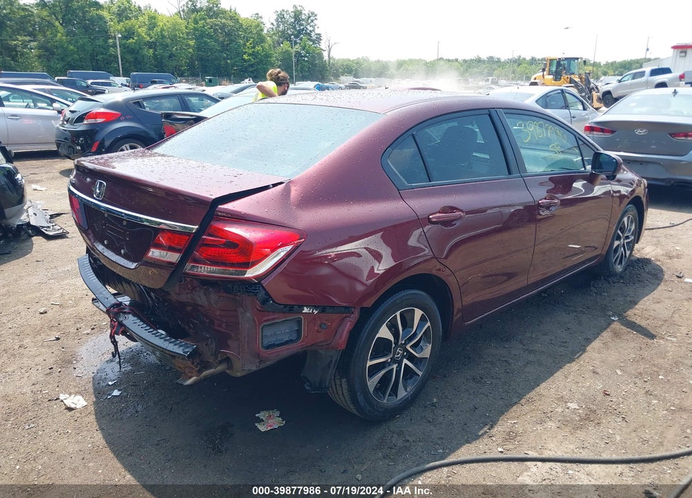 2014 HONDA CIVIC EX VIN: 19XFB2F8XEE249918