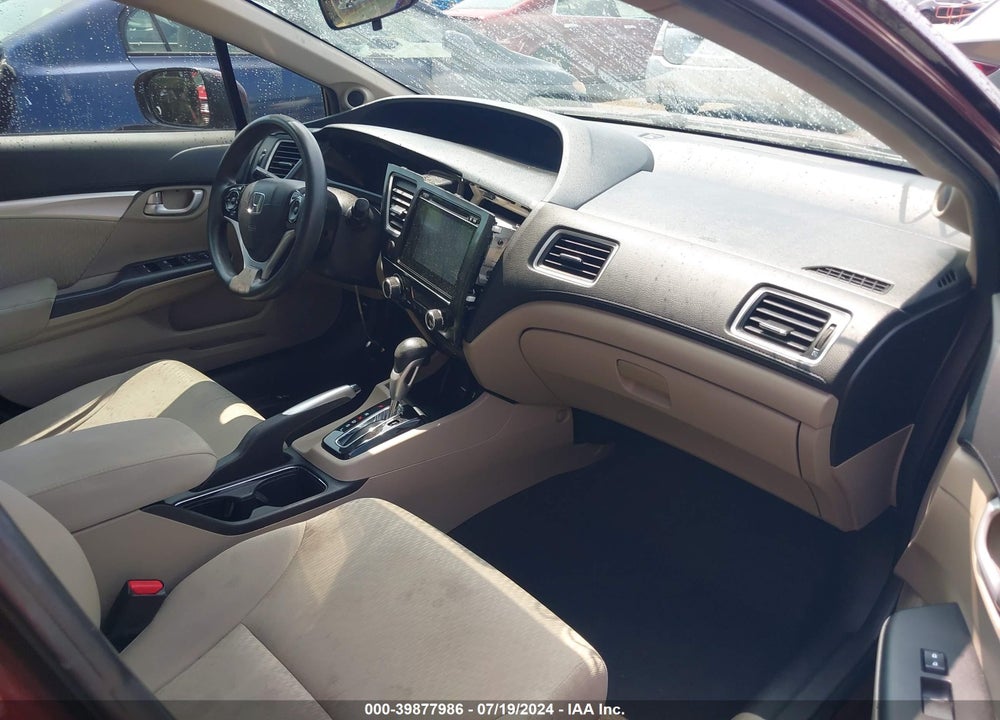 2014 HONDA CIVIC EX VIN: 19XFB2F8XEE249918