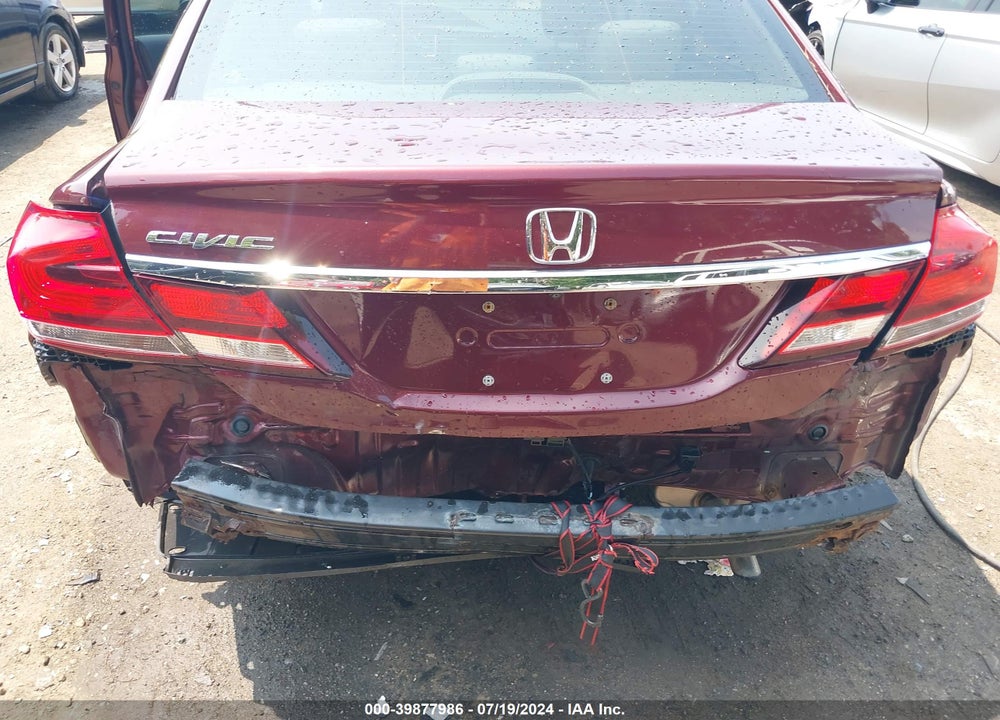 2014 HONDA CIVIC EX VIN: 19XFB2F8XEE249918