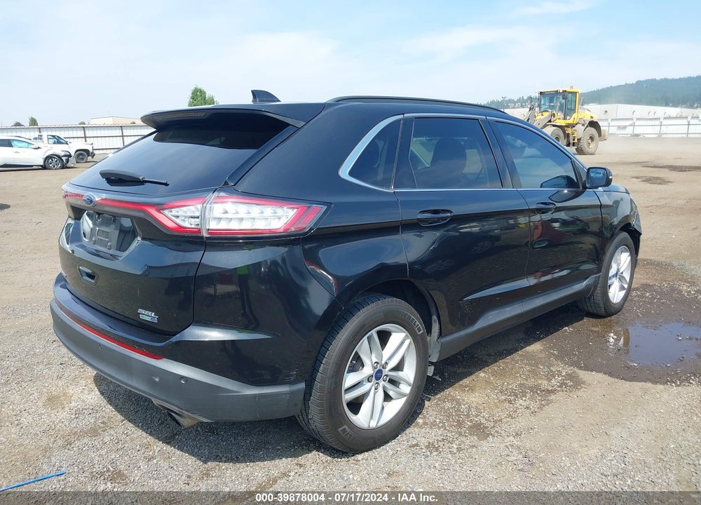 2015 FORD EDGE SEL VIN: 2FMTK4J90FBC17725