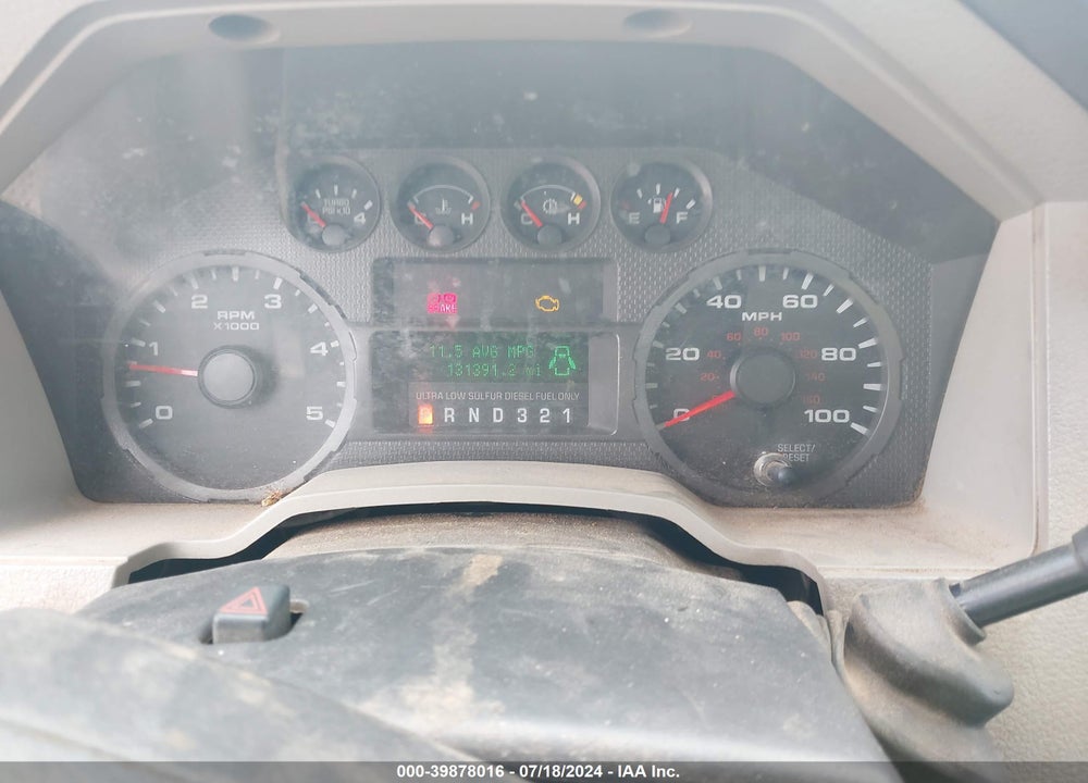 2010 FORD F-350 CHASSIS XL/XLT VIN: 1FDWF3GR8AEA50336