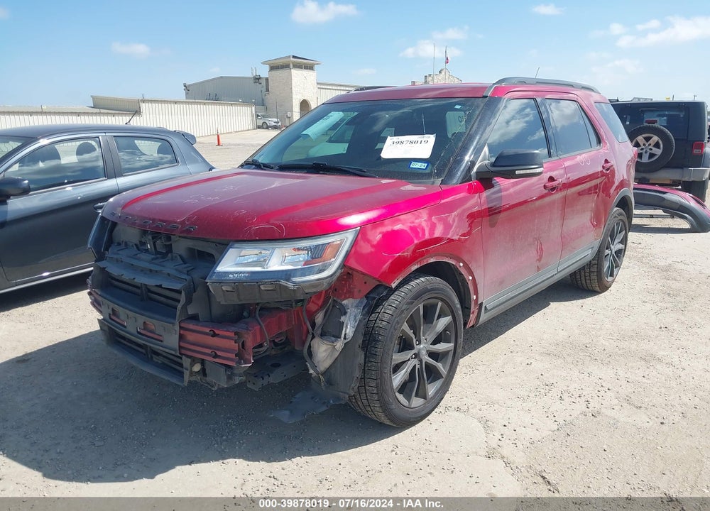 2018 FORD EXPLORER XLT VIN: 1FM5K7D84JGC81426
