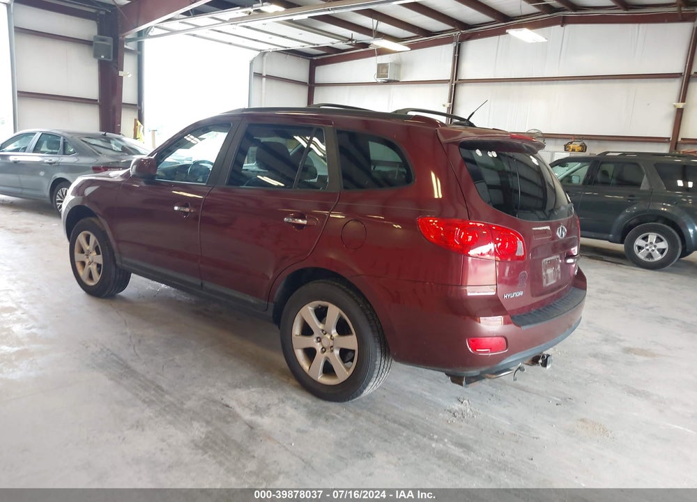 2009 HYUNDAI SANTA FE LIMITED VIN: 5NMSH13E69H294404