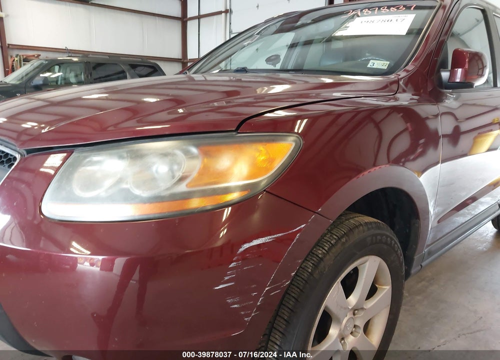 2009 HYUNDAI SANTA FE LIMITED VIN: 5NMSH13E69H294404