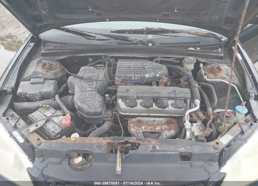 2004 HONDA CIVIC VP VIN: 1HGEM22124L060654