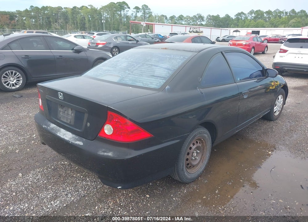 2004 HONDA CIVIC VP VIN: 1HGEM22124L060654