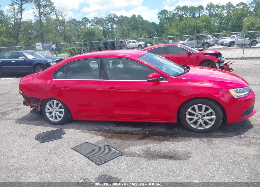 2014 VOLKSWAGEN JETTA 1.8T SE VIN: 3VWD07AJ6EM436516
