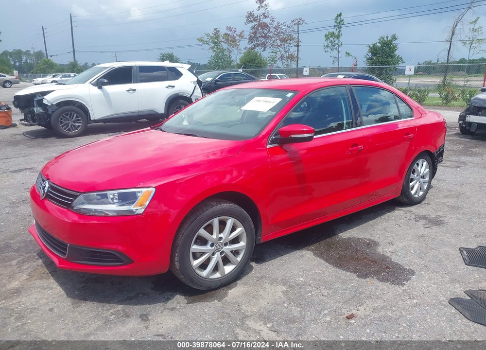 2014 VOLKSWAGEN JETTA 1.8T SE VIN: 3VWD07AJ6EM436516