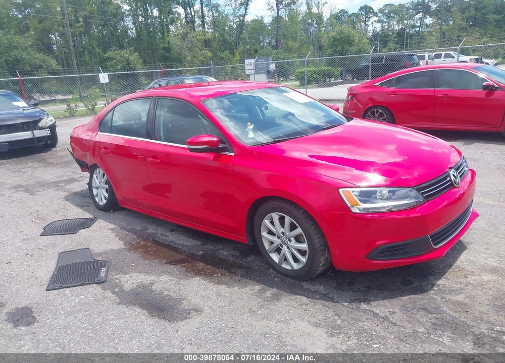 2014 VOLKSWAGEN JETTA 1.8T SE VIN: 3VWD07AJ6EM436516