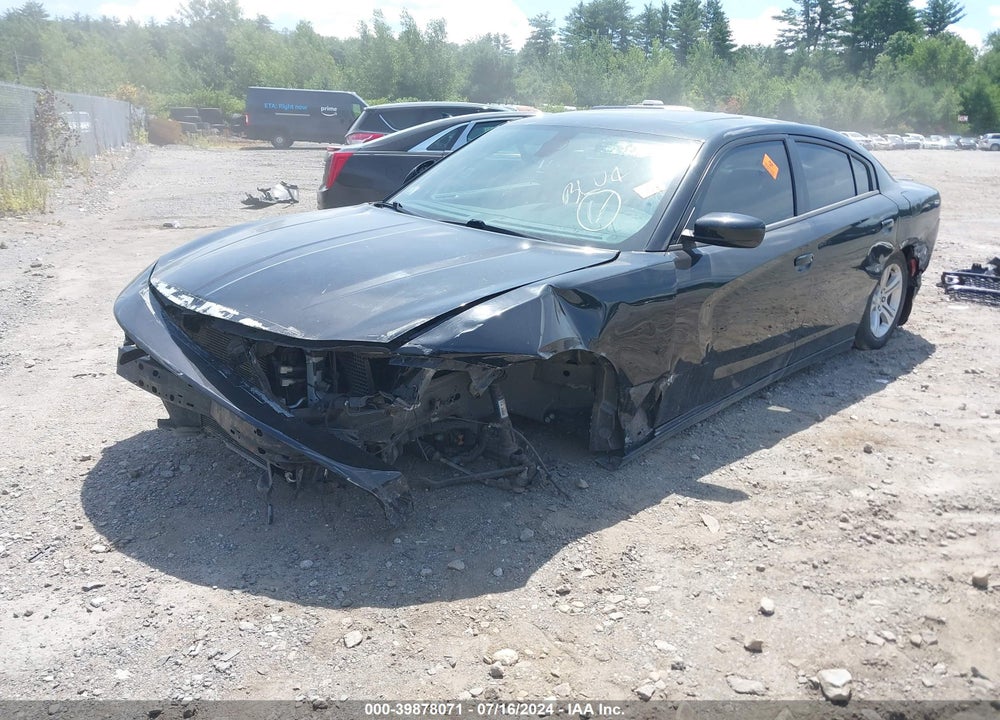 2019 DODGE CHARGER SXT RWD VIN: 2C3CDXBG1KH657414