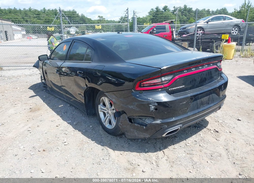 2019 DODGE CHARGER SXT RWD VIN: 2C3CDXBG1KH657414