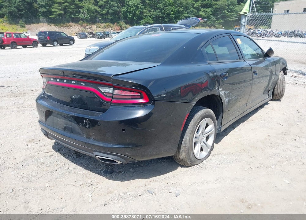 2019 DODGE CHARGER SXT RWD VIN: 2C3CDXBG1KH657414