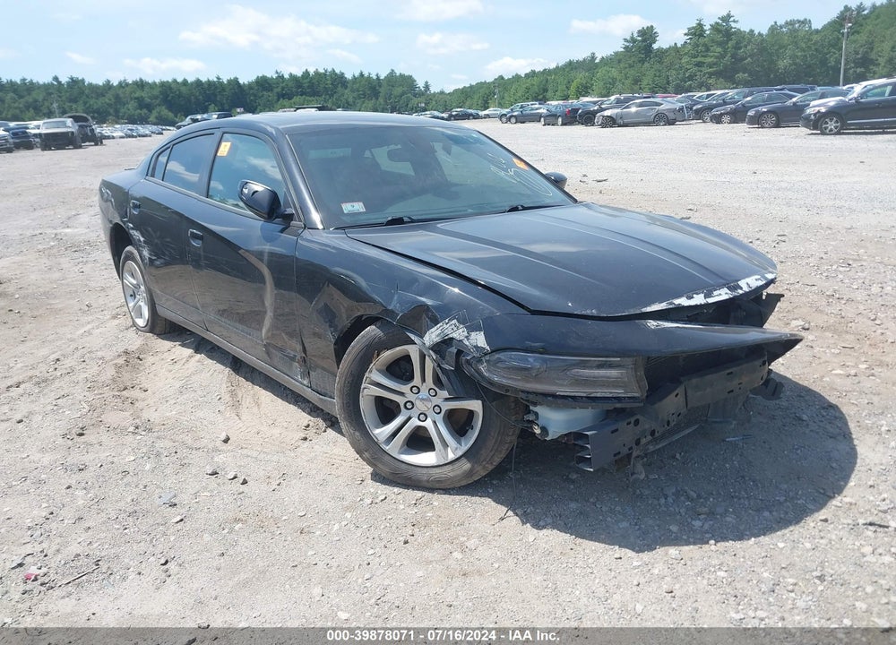 2019 DODGE CHARGER SXT RWD VIN: 2C3CDXBG1KH657414