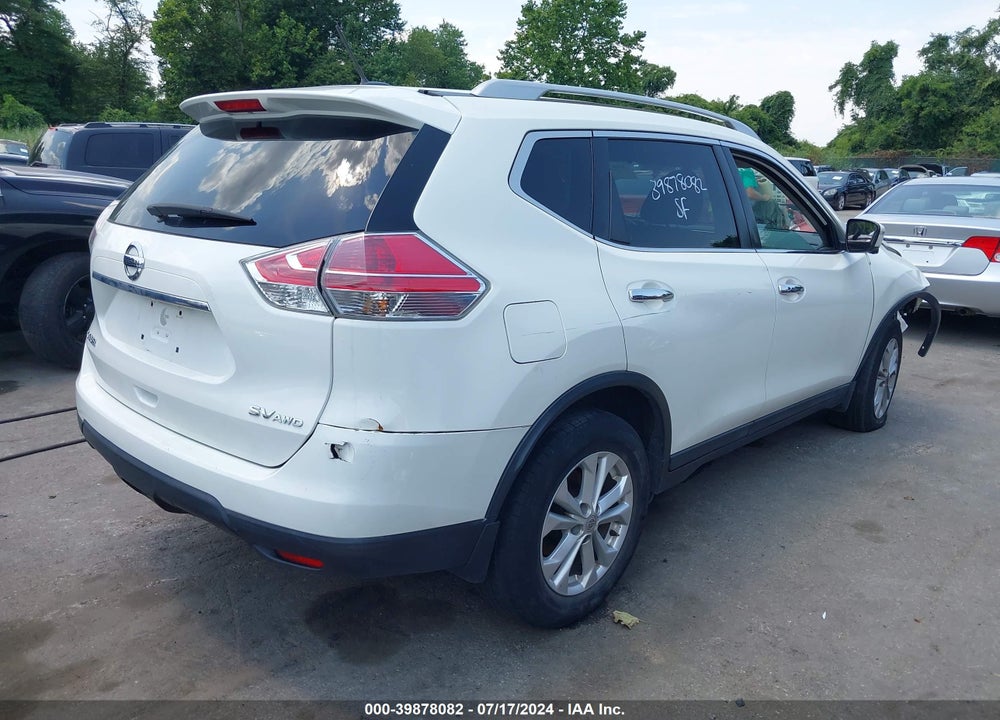 2016 NISSAN ROGUE SV VIN: 5N1AT2MV4GC810362