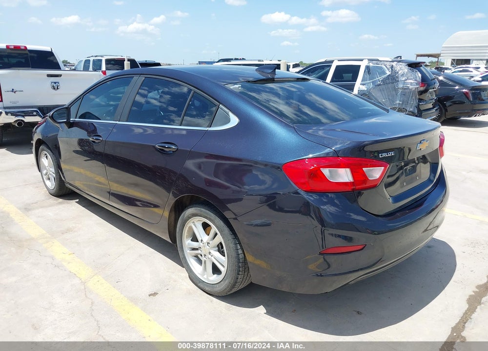 2016 CHEVROLET CRUZE LT AUTO VIN: 1G1BE5SM2G7262457