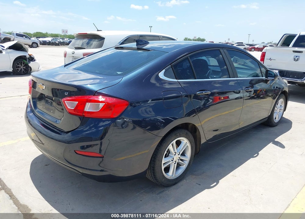 2016 CHEVROLET CRUZE LT AUTO VIN: 1G1BE5SM2G7262457