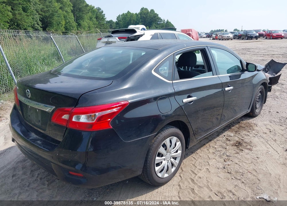 2018 NISSAN SENTRA S VIN: 3N1AB7AP1JY273719